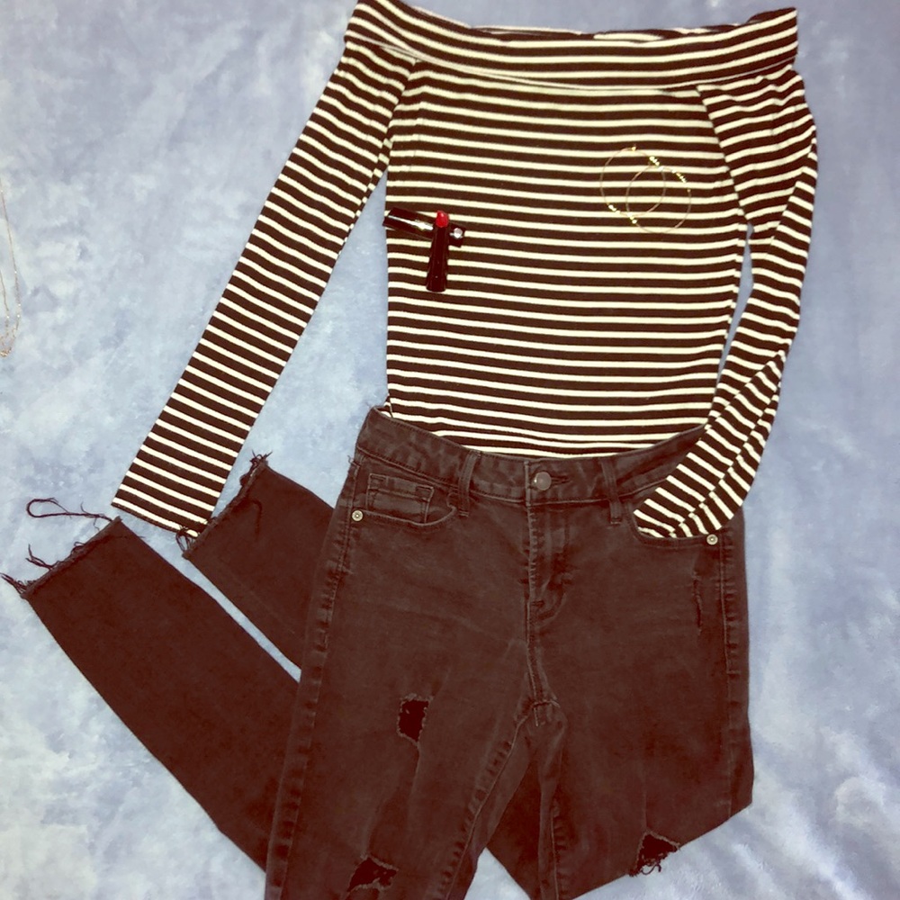 Off the Shoulder Bodysuit!